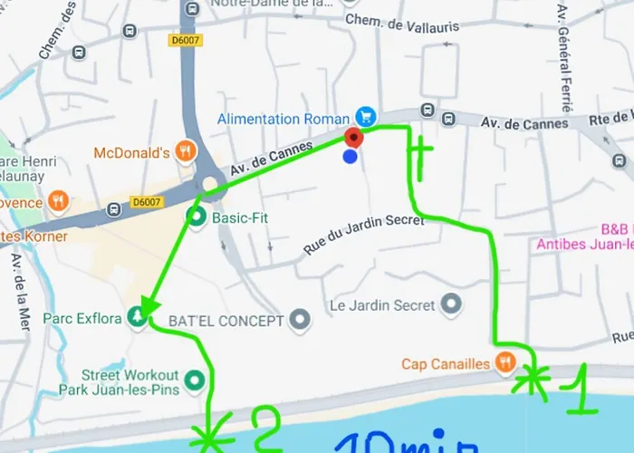 Apartment L'escapade Mediterraneenne Juan-les-Pins